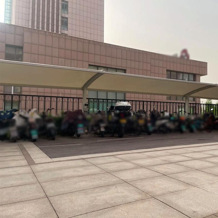 乌海膜结构电动车棚